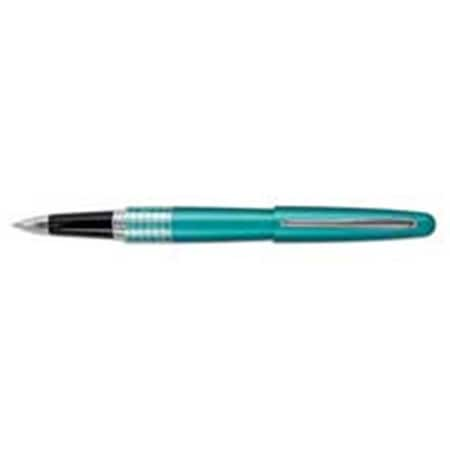 Fountain Pen Barrel Black Ink Fine - Turquoise